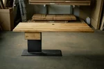 Moderner Schreibtisch aus Holz Eiche