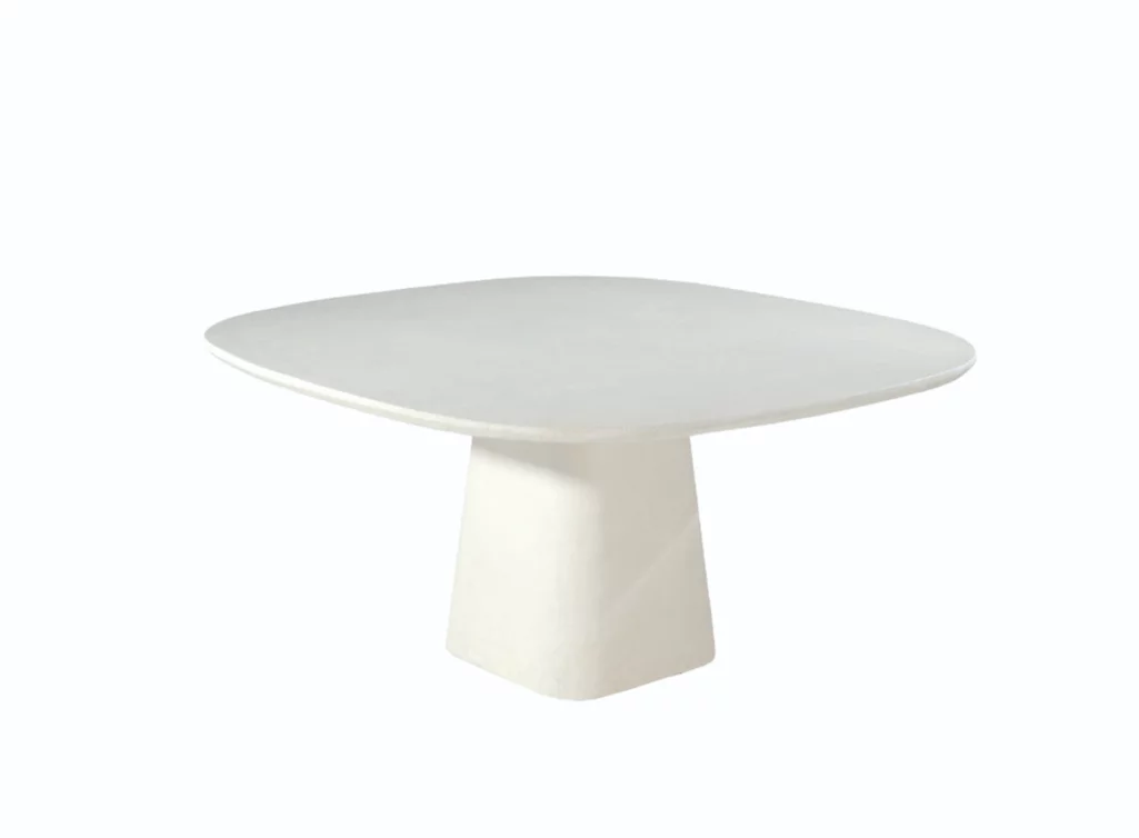 Gartentisch GF508 mit Beton- oder Teak-Tischplatte – modern & wetterfest