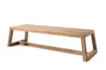 Gartentisch aus Holz massives Teak