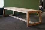 Gartentisch aus Holz Teak massiv