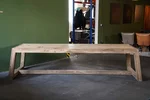 Gartentisch groß aus Teakholz gefertigt