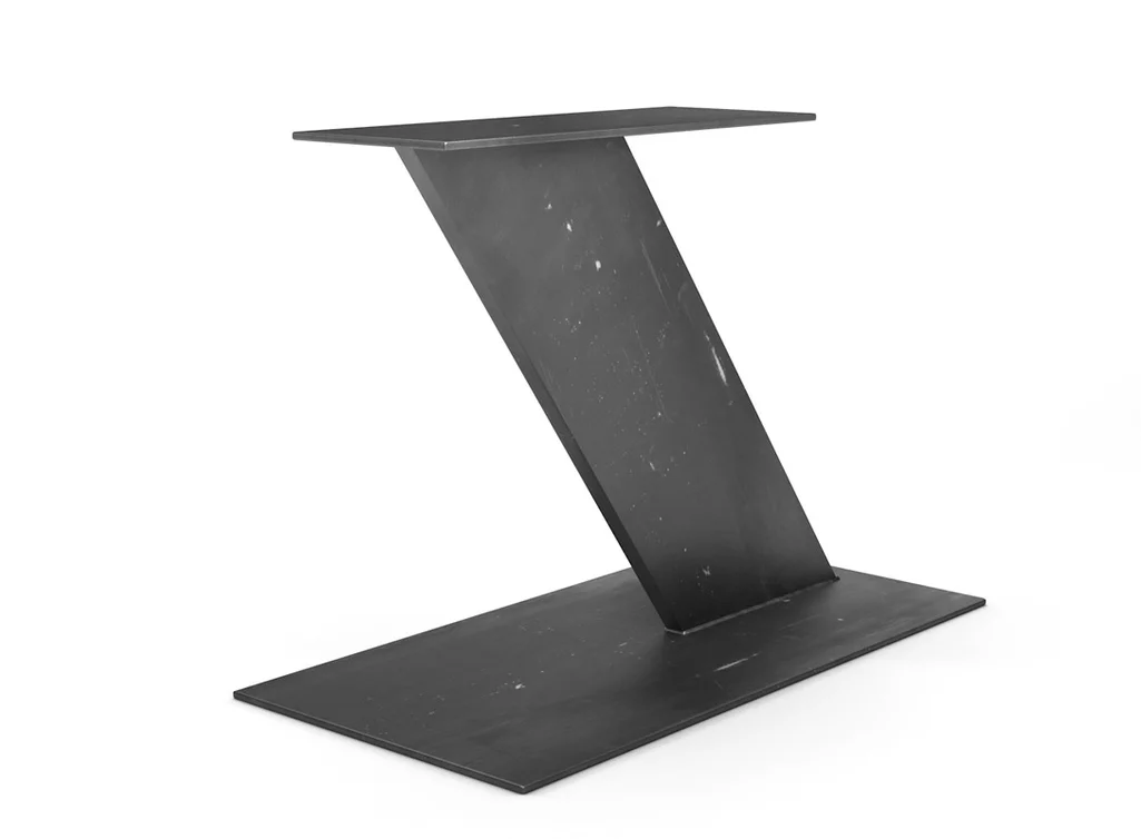 Tischuntergestell Mittelfuß auf Maß aus Stahl gefertigt