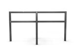 Tischuntergestell Metall auf Maß aus Vierkanterrohr in minimalistischem Design
