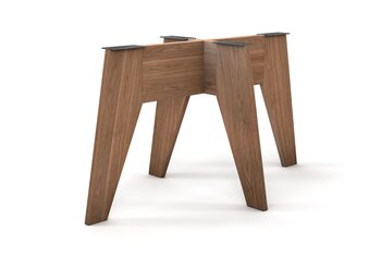 Modernes Holz Tischgestell ganz nach deinem Maß gefertigt