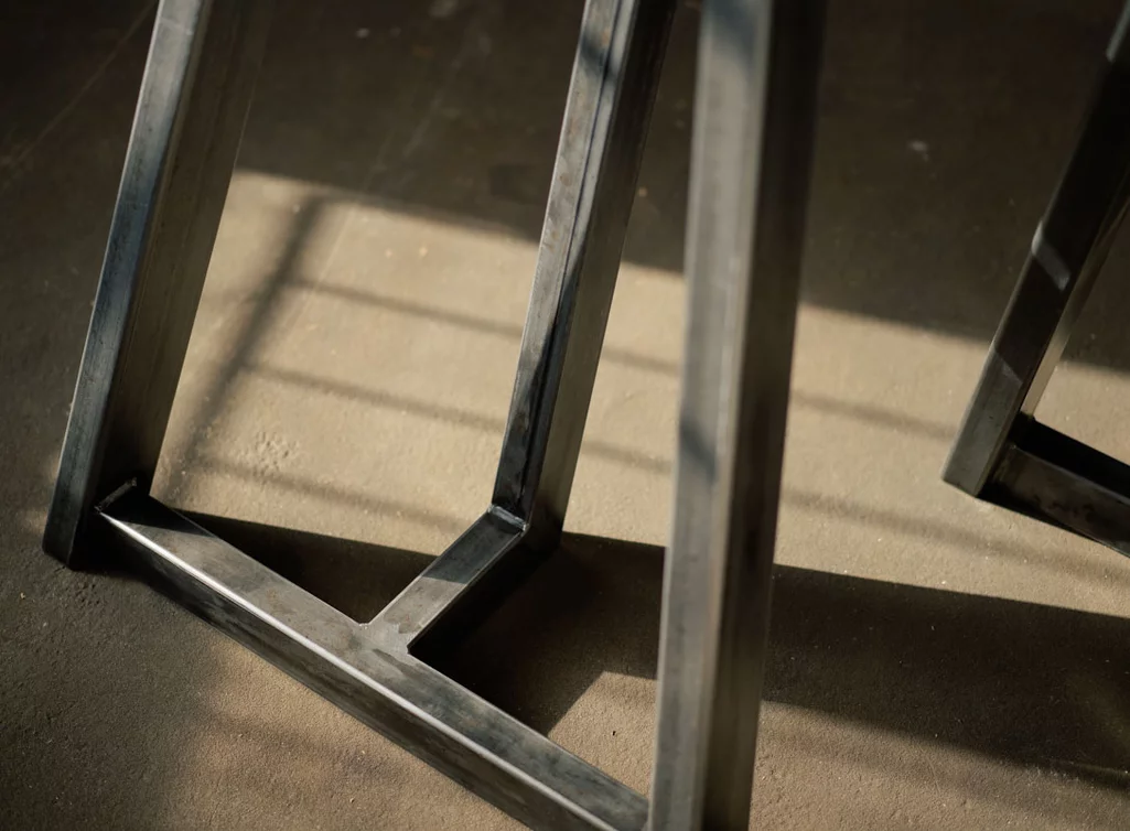 Kufengestell mit 6x4cm Profil Quer- und Innenprofil