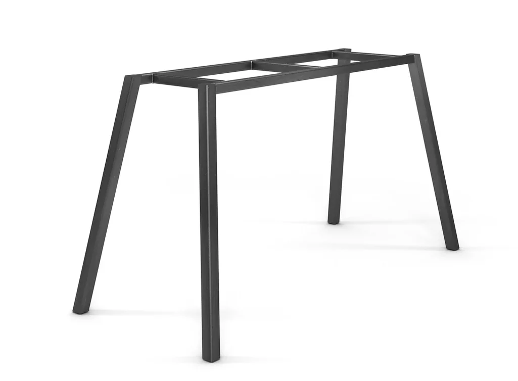 Modernes Tischuntergestell nach Mass aus Stahl gefertigt