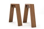 Massivholz Tischbeine mit einfacher Montage nach Maß gefertigt