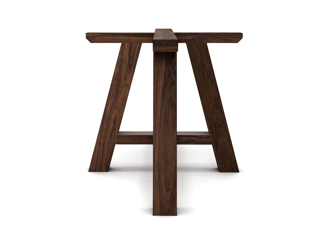 Massivholz Untergestell aus Nussbaum nach Maß Zentimetergenau gefertigt