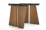 Wangen Tischuntergestell aus massivem Holz gefertigt im modernen Design