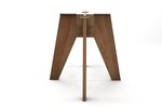 Massives Tischuntergestell aus Buchenholz auf Maß gefertigt