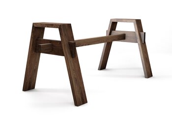 Tisch Untergestell Nussbaum nach Maß in vollmassiver Ausführung gefertigt