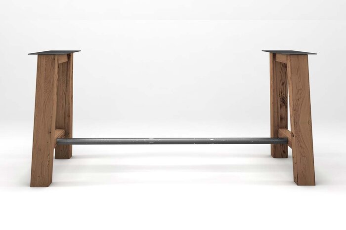 Tischuntergestell aus Holz nach Maß gefertigt