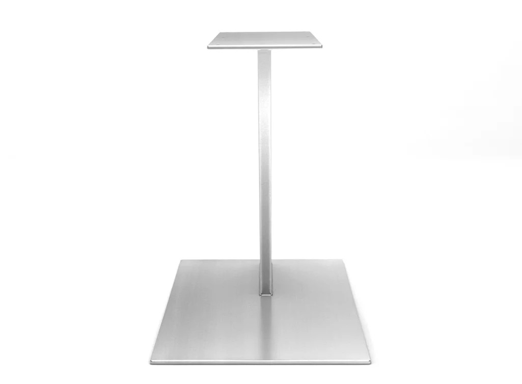 Tischuntergestell aus dem König der Stahlarten: Edelstahl