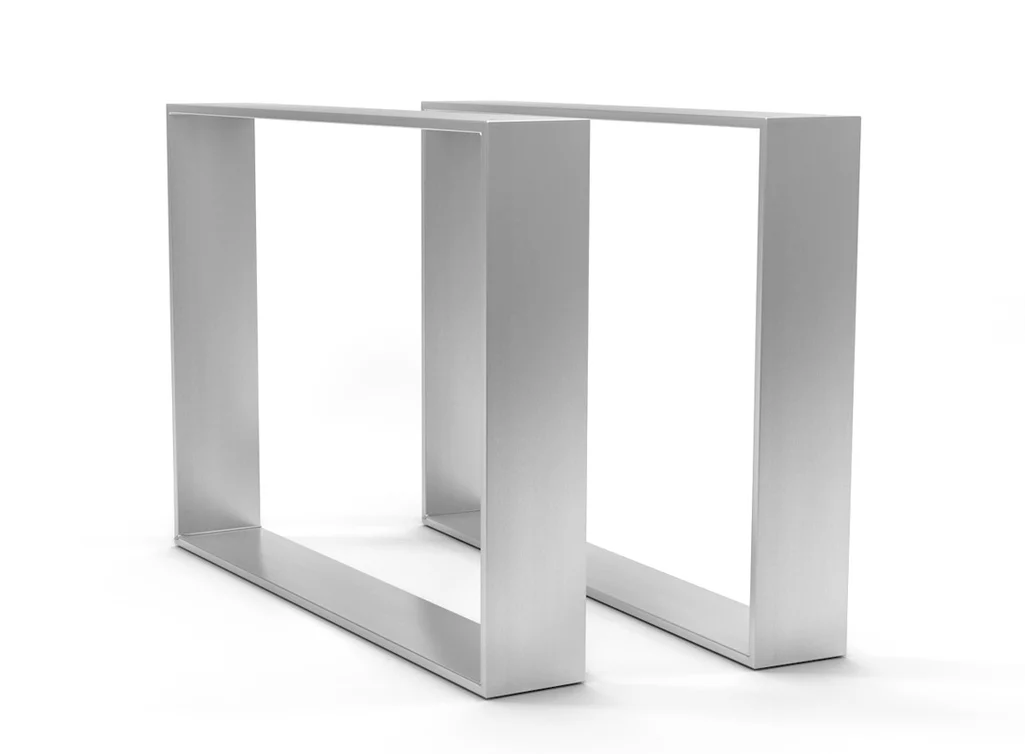 Esszimmertisch-Kufen im Modernem rechteckigen Design 