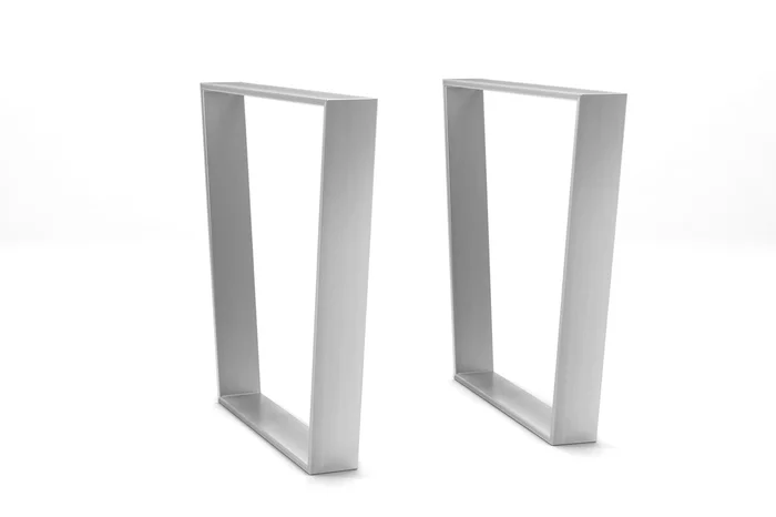 Fix montiert sind diese Metall Tischbeine