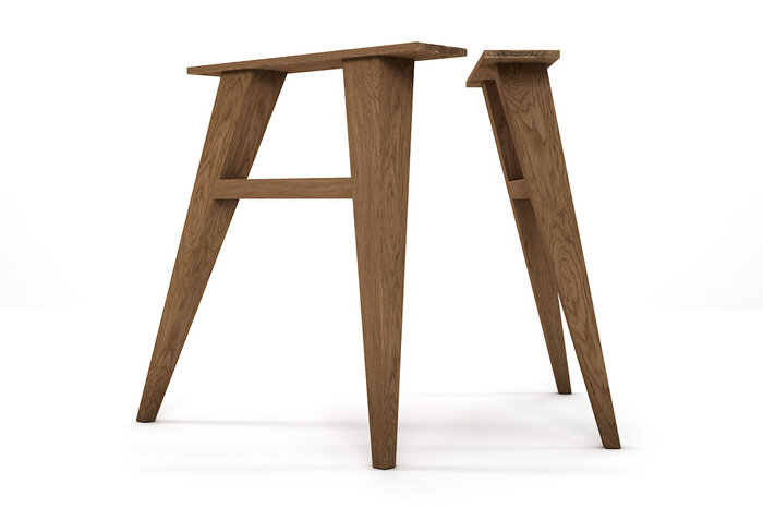 Eiche Massivholz Tischbeine für deinen Esstisch nach deinem Maß gefertigt