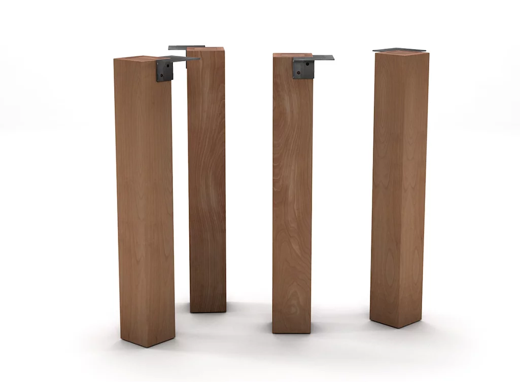 Holz Tischbein Buche nach deinem Maß und in massiver Bauweise gefertigt.  Holz Tischbein Buche nach deinem Maß und in massiver Bauweise gefertigt.