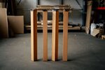 Holz Tischbeine aus Buchenholz in massiver Ausführung
