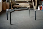 Tischgestell modern nach deinen Maßen gefertigt