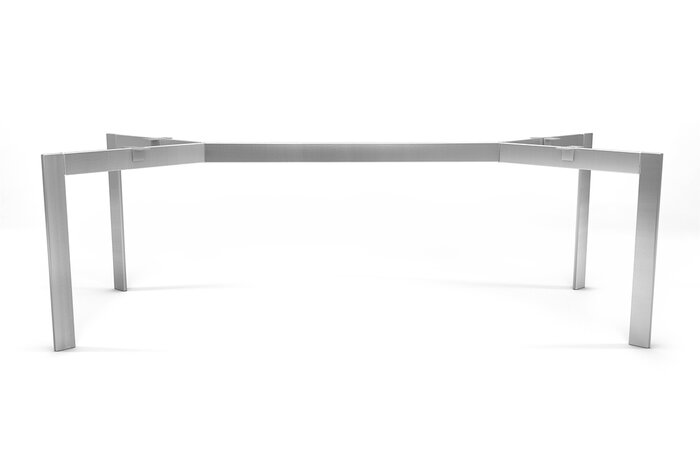 Tischgestell Edelstahl in moderner Optik nach deinen Maßen produziert.