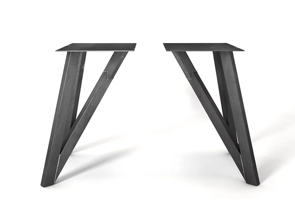Metall Tischgestell aus Stahl in verschiedenen Oberflächen auswählbar. Metall Tischgestell aus Stahl in verschiedenen Oberflächen auswählbar.