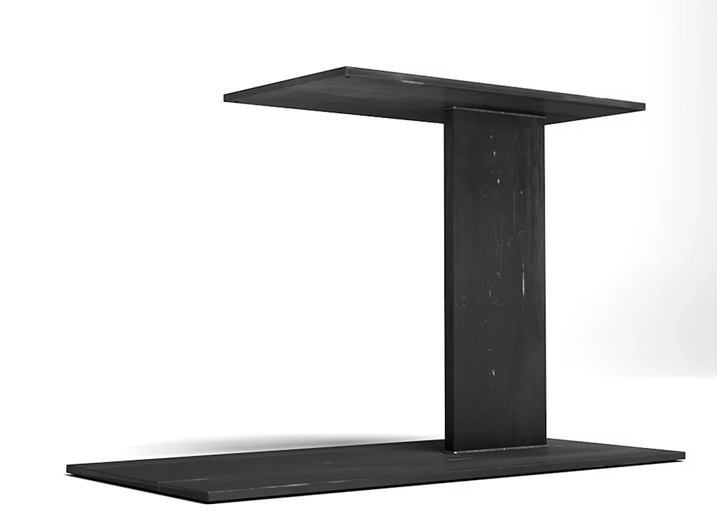 Tischgestell nach Maß aus purem Stahl gefertigt. Tischgestell nach Maß aus purem Stahl gefertigt.