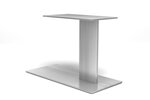 Tischgestell Edelstahl in einem klaren und modernem Design gefertigt.