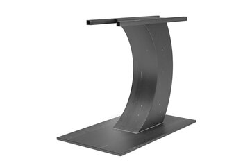 Mittelfuß Tischgestell aus Stahl nach deinem Maß gefertigt.