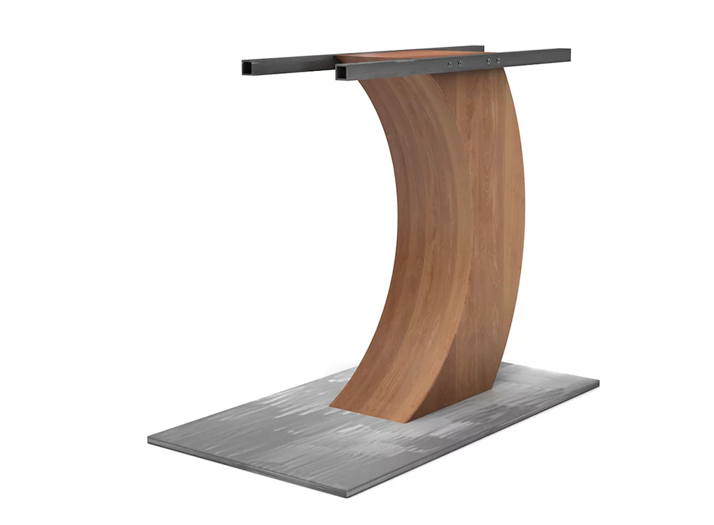 Tischgestell nach Maß aus Buchenholz massiv