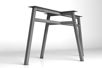 Selbsttragendes  Tischgestell aus Stahl nach deinen Maßen gefertigt.