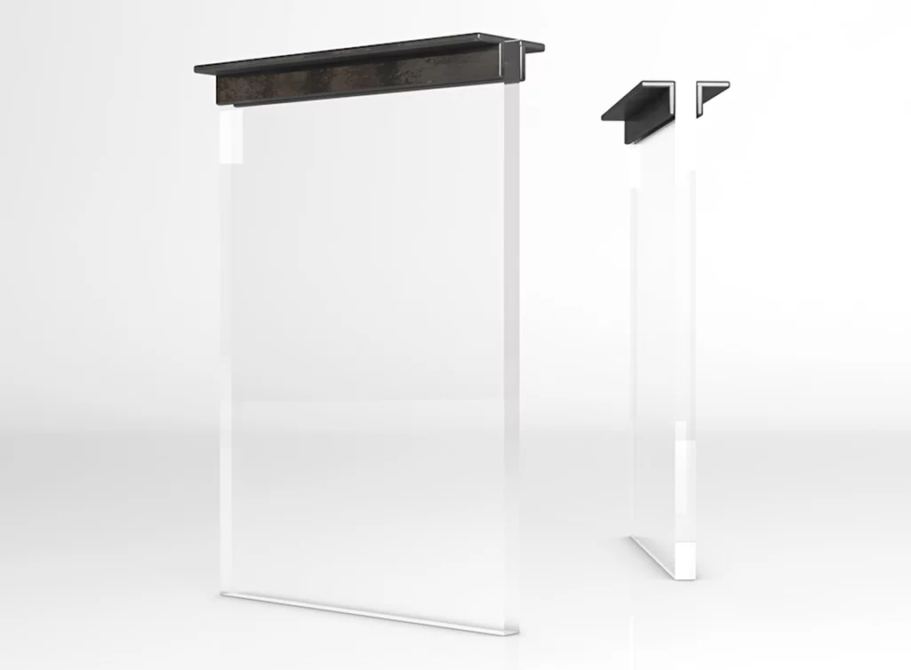 Tischwangen aus Acrylglas nach deinem Maß gefertigt