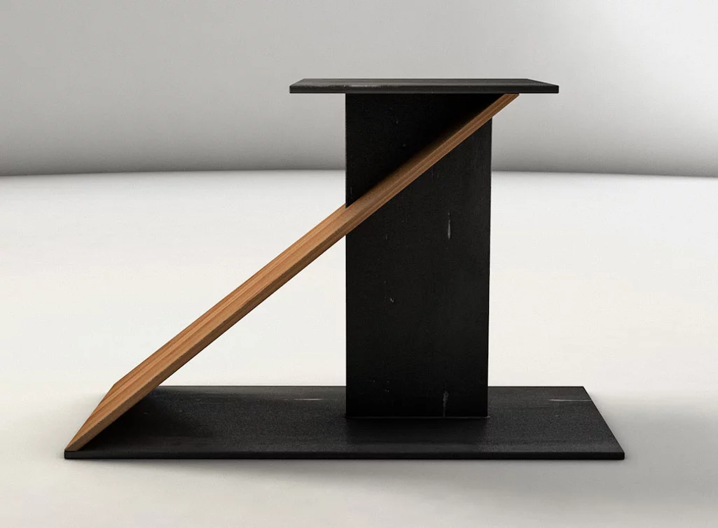 Tischgestell aus Massiver Kernbuche und Stahl gefertigt nach deinen Maßen Tischgestell aus Massiver Kernbuche und Stahl gefertigt nach deinen Maßen