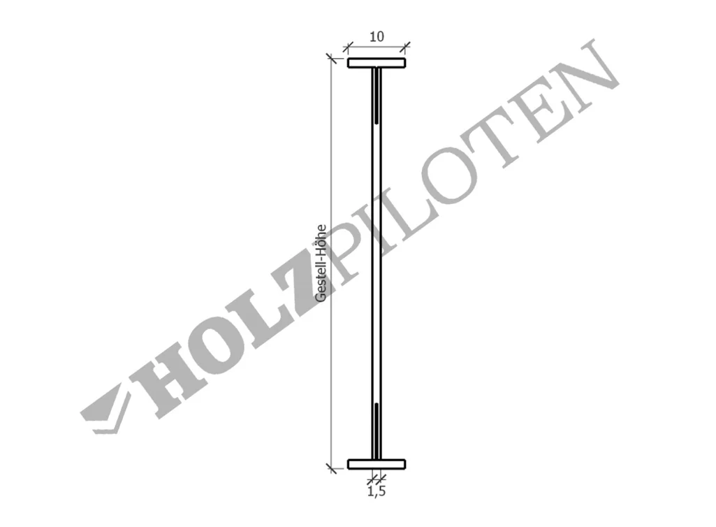 Tischfuß SWR196 Skizze 2