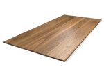 Tischplatte Eiche Massivholz 2cm astfrei