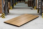 Tischplatte Eiche Massivholz 2cm in astfreier Qualität gefertigt in 2cm