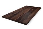 Naturholz Tischplatte Nussbaum 8cm