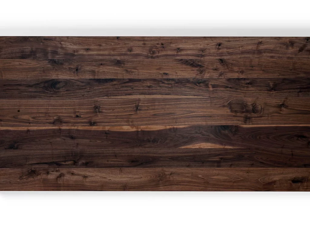 Massivholz Tischplatte Nussbaum nach Maß Massivholz Tischplatte Nussbaum nach Maß