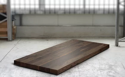 Naturholz Tischplatte Nussbaum Ast 8cm aufgedoppelt nach Maß Naturholz Tischplatte Nussbaum Ast 8cm aufgedoppelt nach Maß