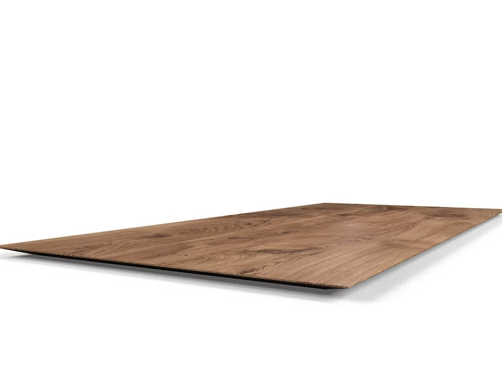 Eichentischplatte Facette nach Maß