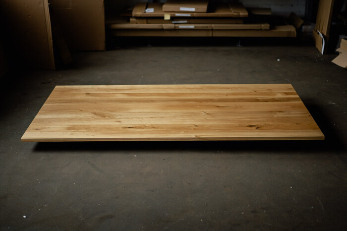 Tischplatte Eichenholz Massivholz nach deinen Maßen gefertigt