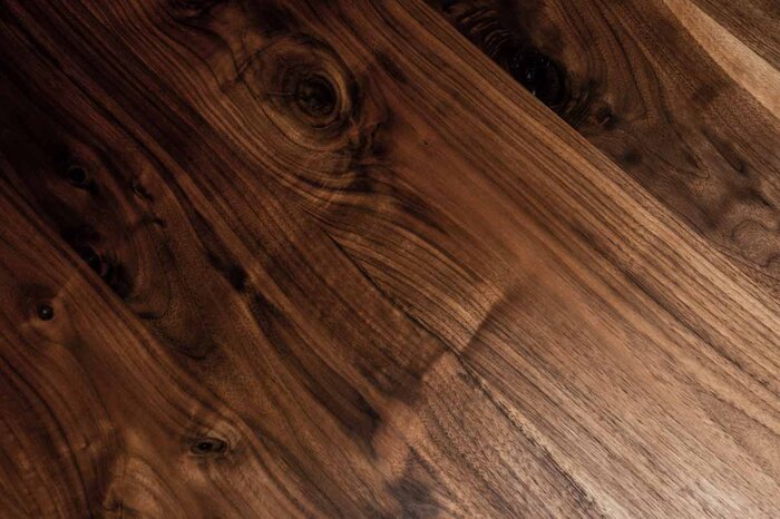 Holz Tischplatte auf Maß 3cm Detailansicht Maserung