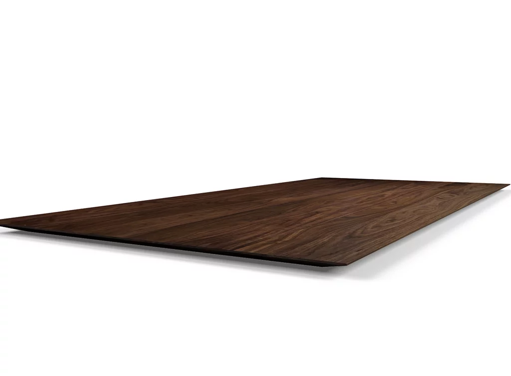 Tischplatte nach Maß Nussbaum