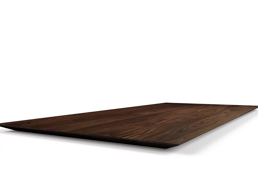 Nussbaum-Tischplatte nach Maß