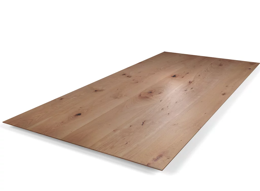 Schweizer Kante Tischplatte Buche nach Maß