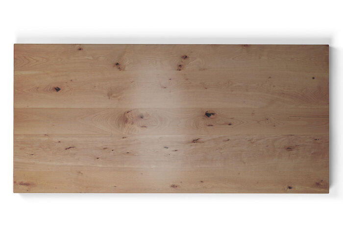 Echtholz Tischplatte -Nach Maß und geschützt
