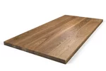 Holz Tischplatte Eiche 8cm aufgedoppelt nach Maß