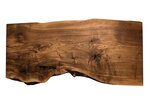 Baum Tischplatte Walnuss Unikat Nr. 222 - 02