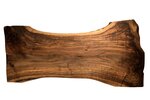 Baum Tischplatte Nussbaum massiv Unikat Nr. 221 - 02