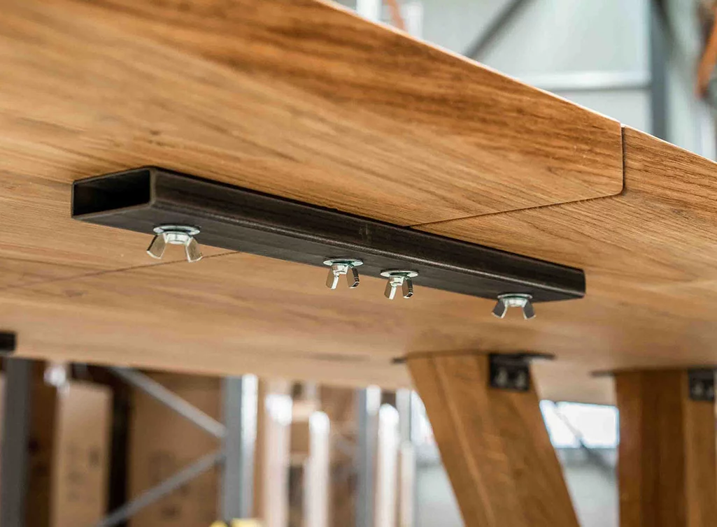 Relaxdays Tischverlängerung 60cm - 2-armig Bis 80kg Traglast