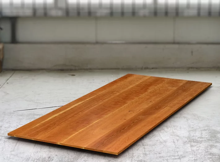 Echtholz Tischplatte aus Kirschbaum 2cm stark nach Maß